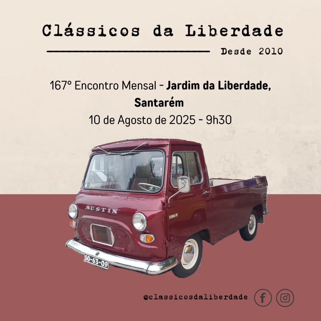 167º Encontro Mensal dos Clássicos da Liberdade