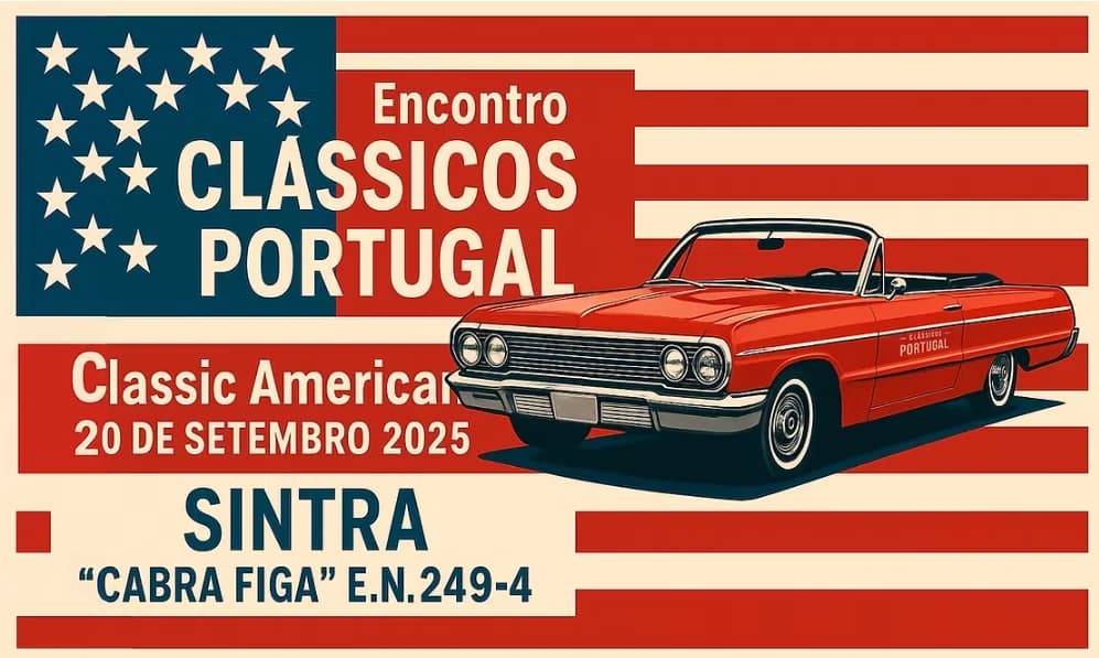 1º Encontro de Clássicos Americanos – Clássicos Portugal