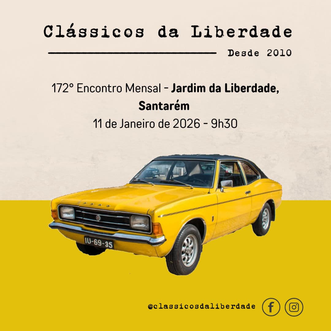  172° Encontro Mensal dos Clássicos da Liberdade