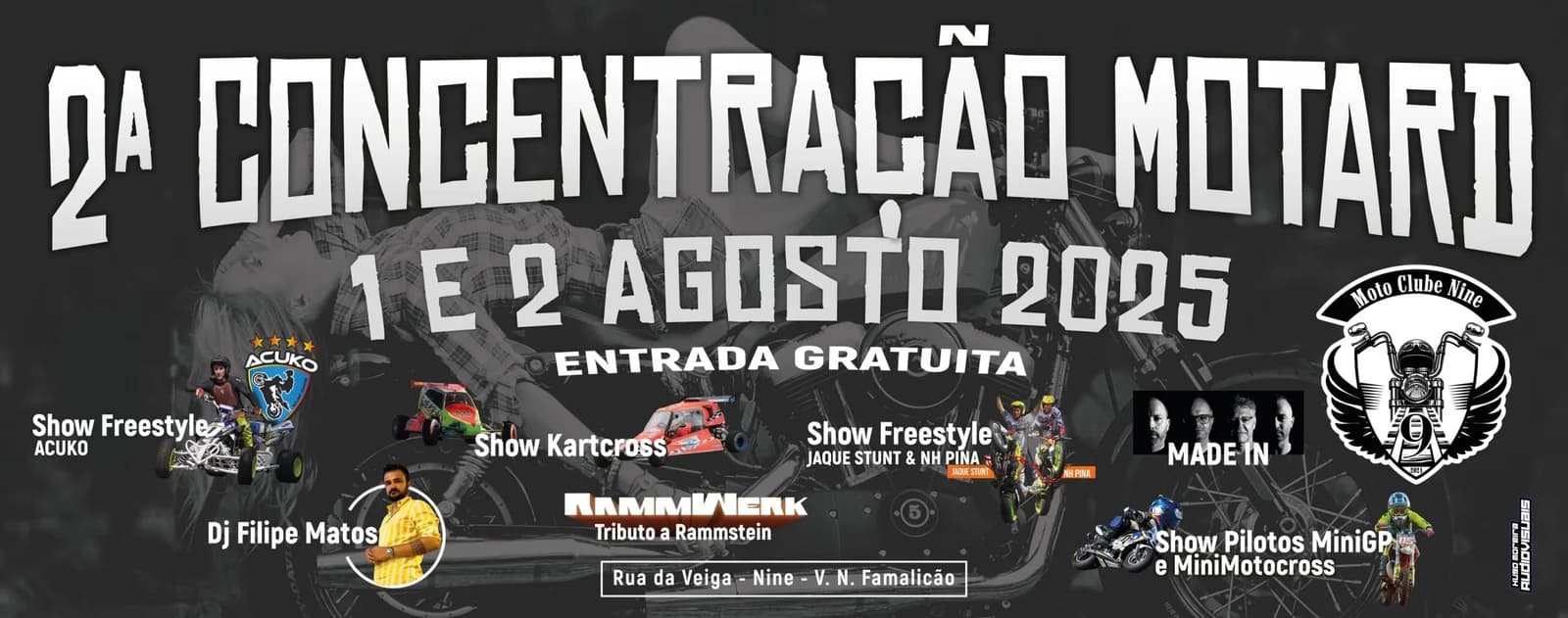 2ª Concentração Motard – Moto Clube Nine