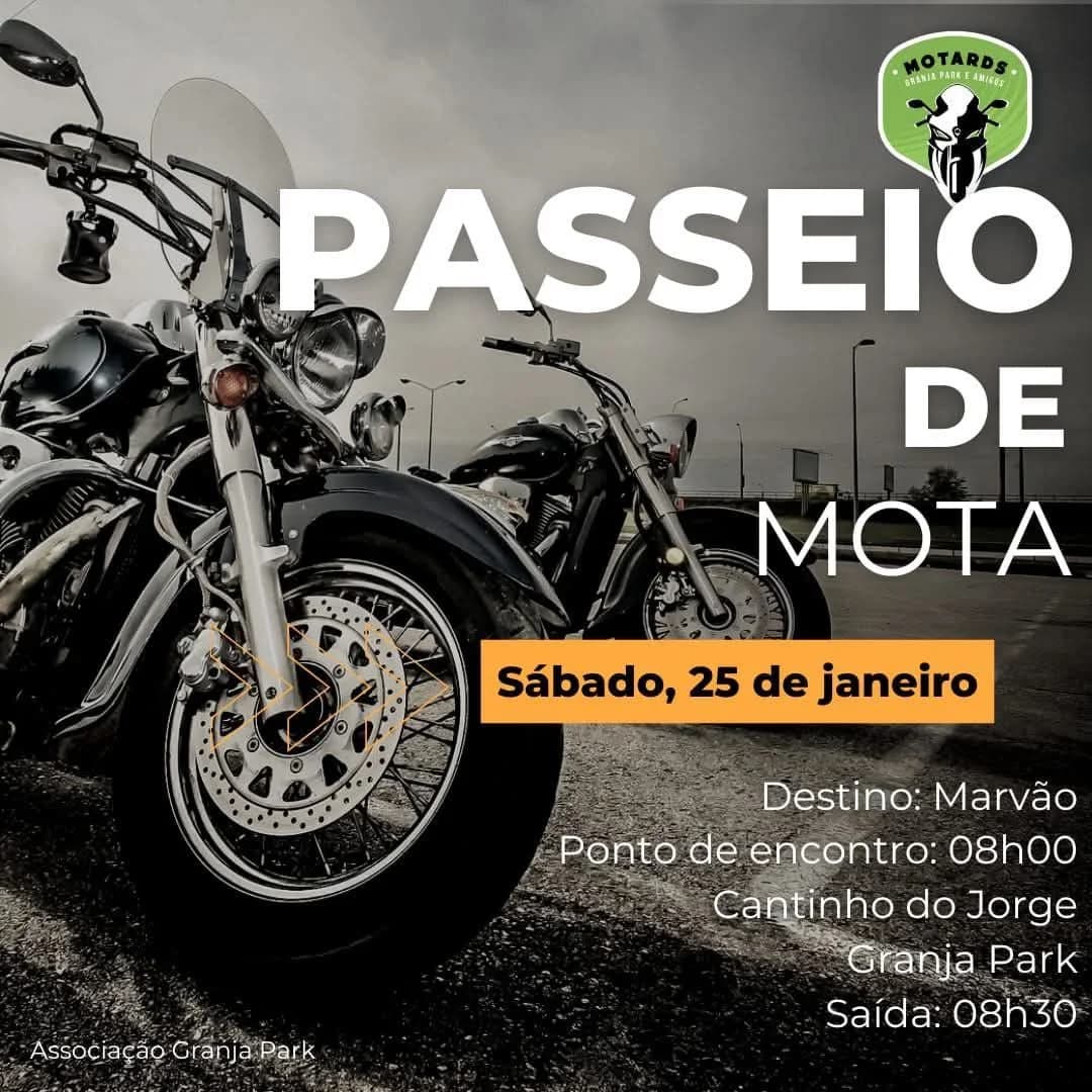 Passeio de Mota – Motards Granja Park e Amigos