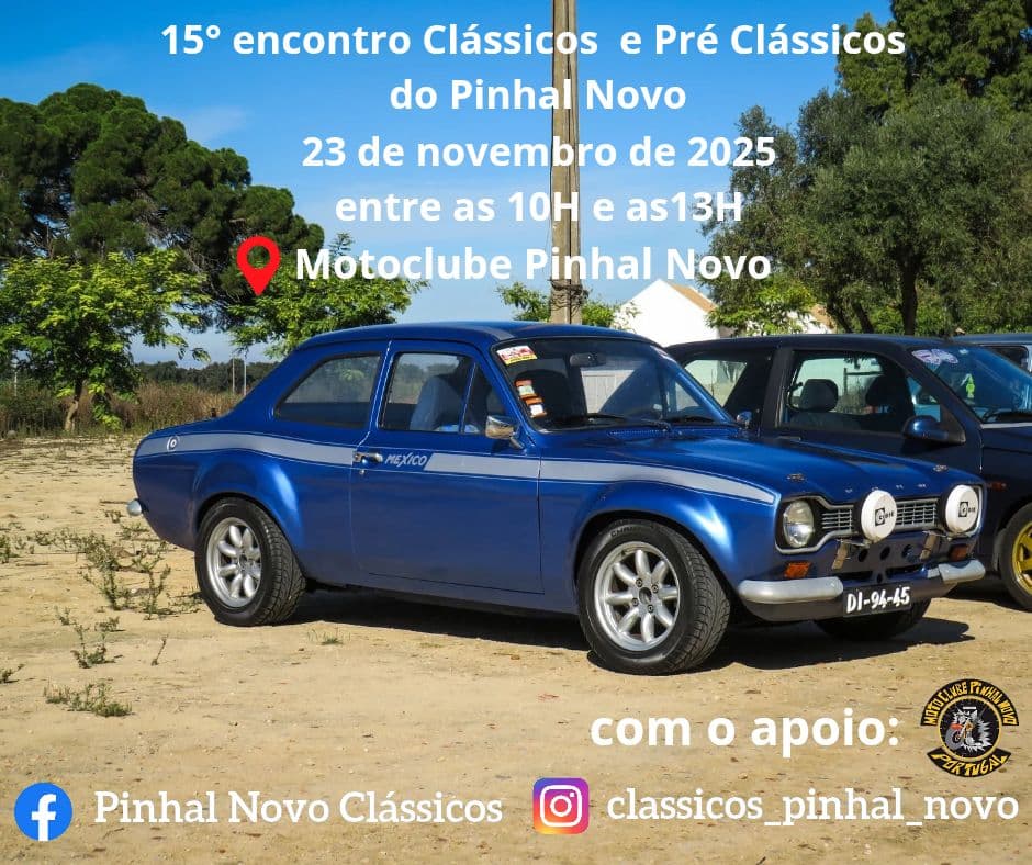 15° Encontro de Clássicos e Pré-clássicos do Pinhal Novo