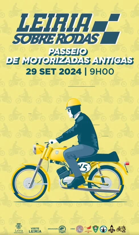 Passeio de Motorizadas Antigas – Leiria Sobre Rodas