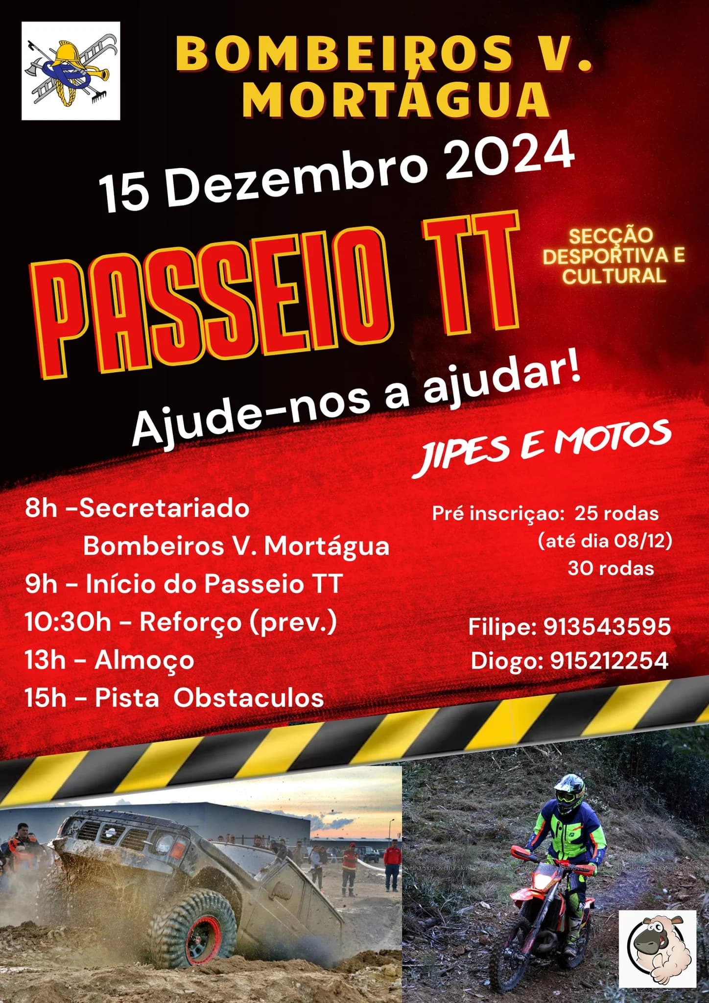 Passeio TT – Bombeiros Voluntários de Mortágua