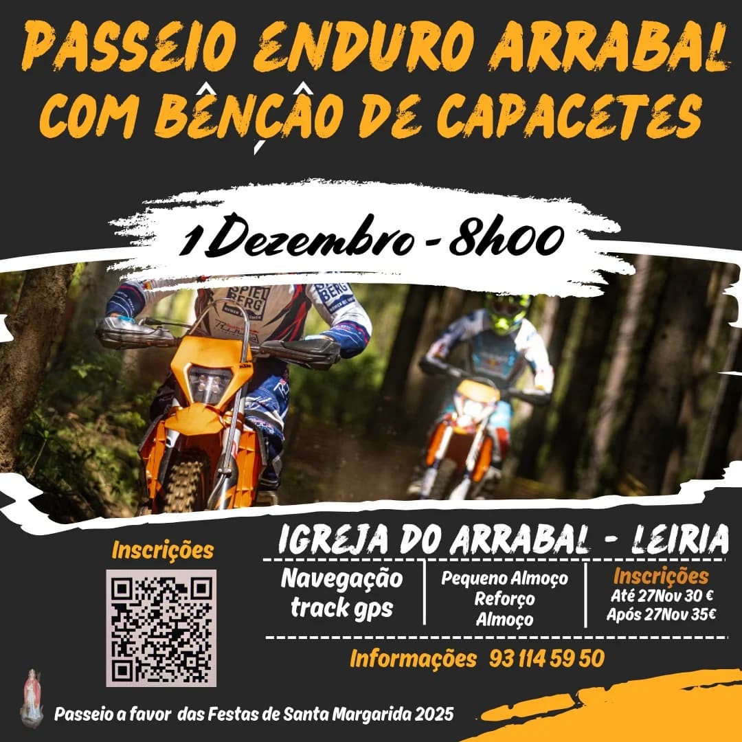 Passeio Enduro Arrabal – Leiria
