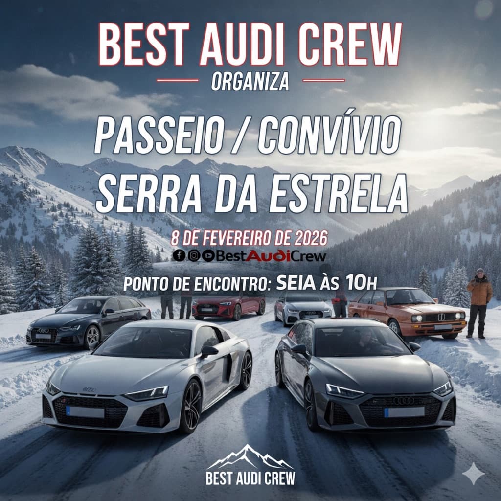 5º Convívio da Serra da Estrela | Best Audi Crew