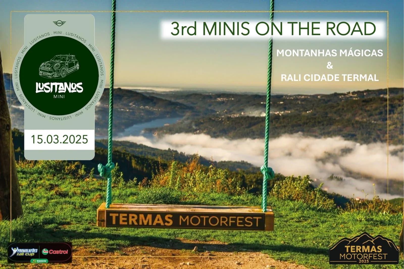 3rd Minis on the Road: Montanhas Mágicas &amp; Rali Cidade Termal