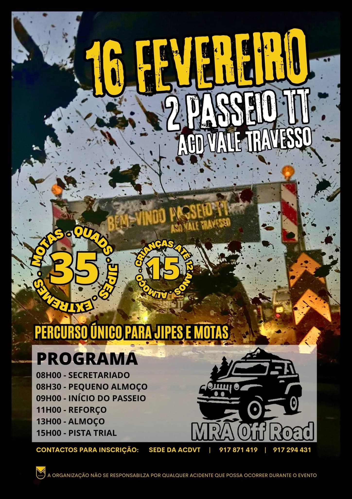 2º Passeio TT ACD Vale Travesso – MRA Off Road