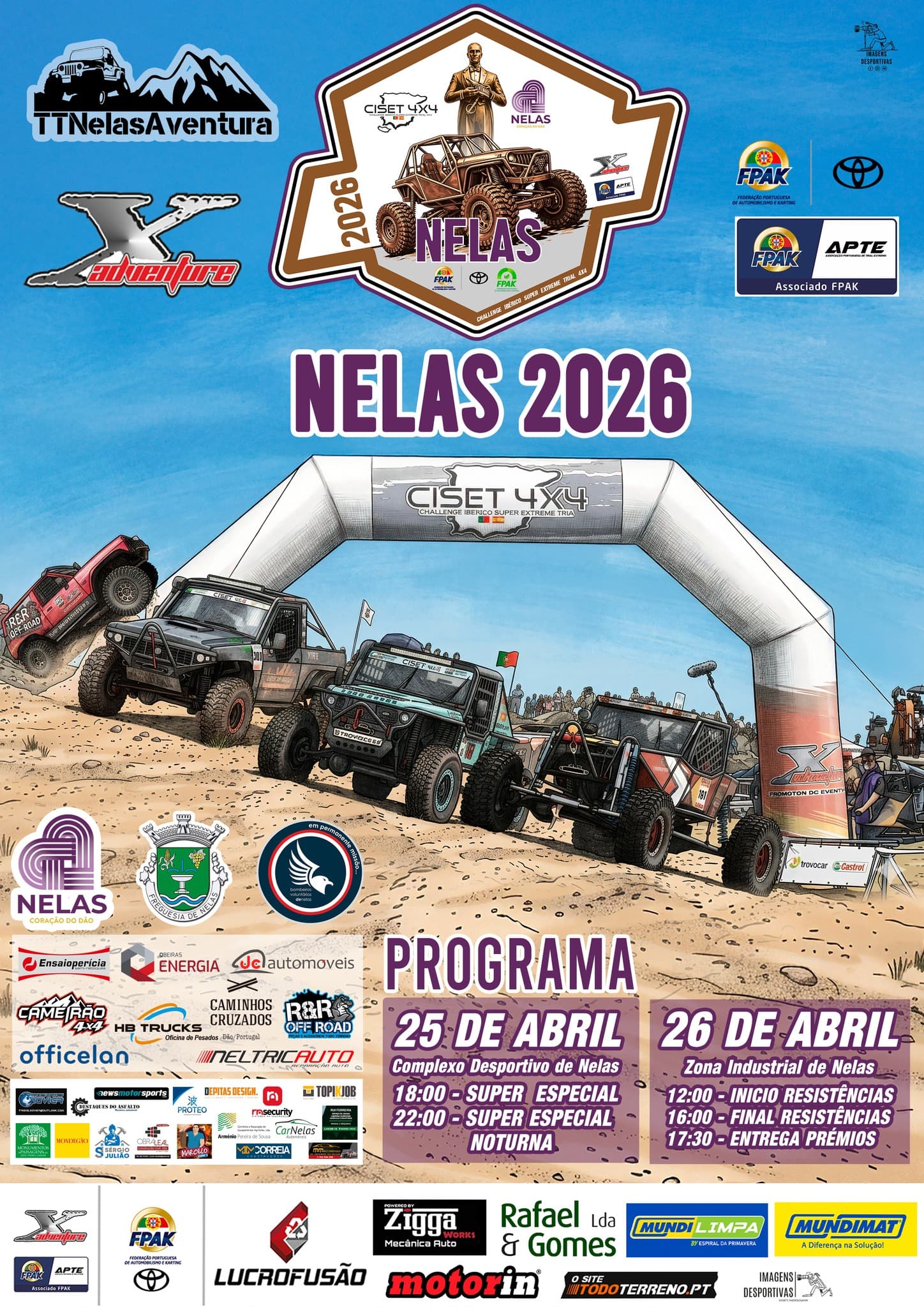 CISET 4x4 Nelas 2026