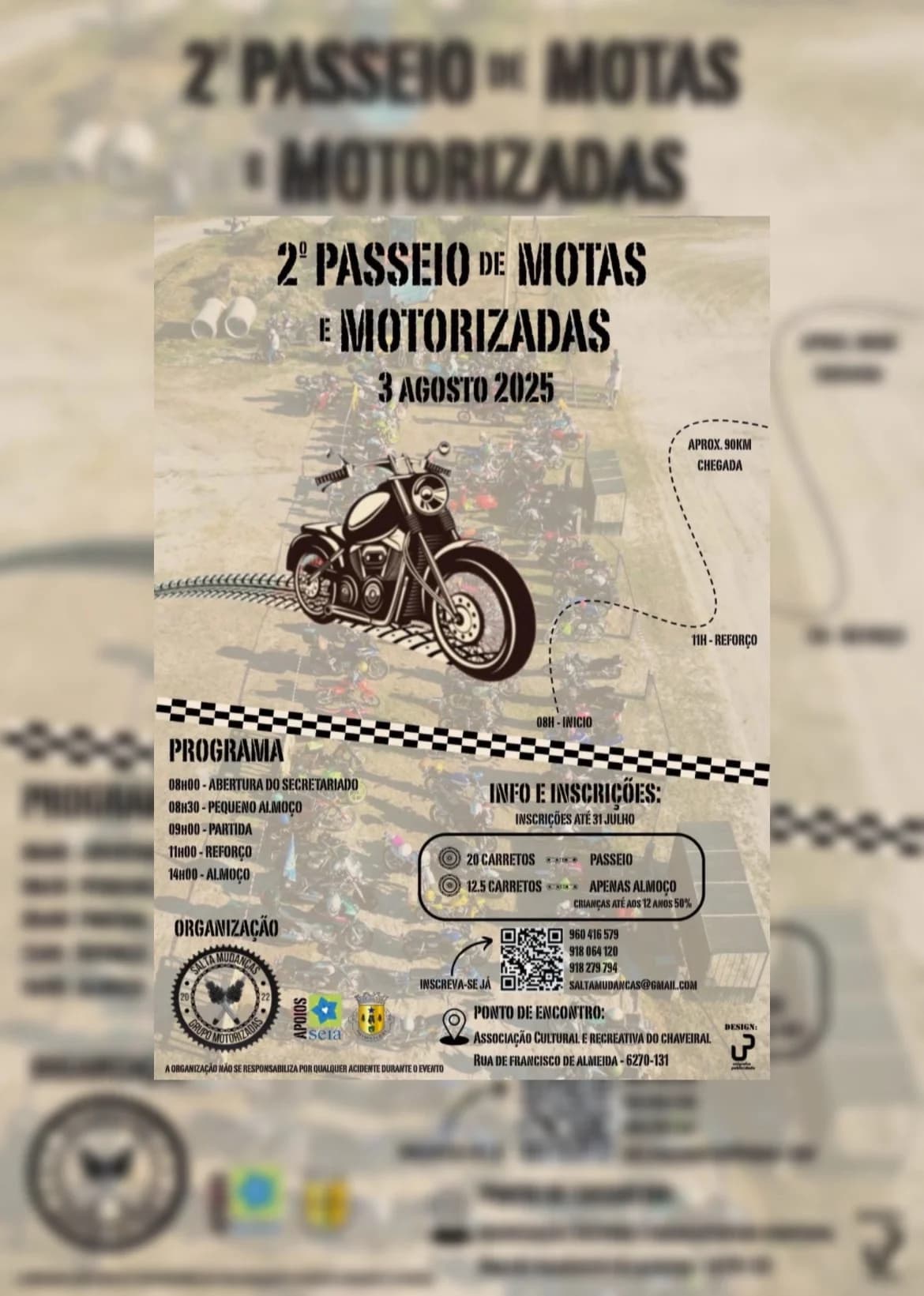 2º Passeio de Motorizadas – Salta Mudanças