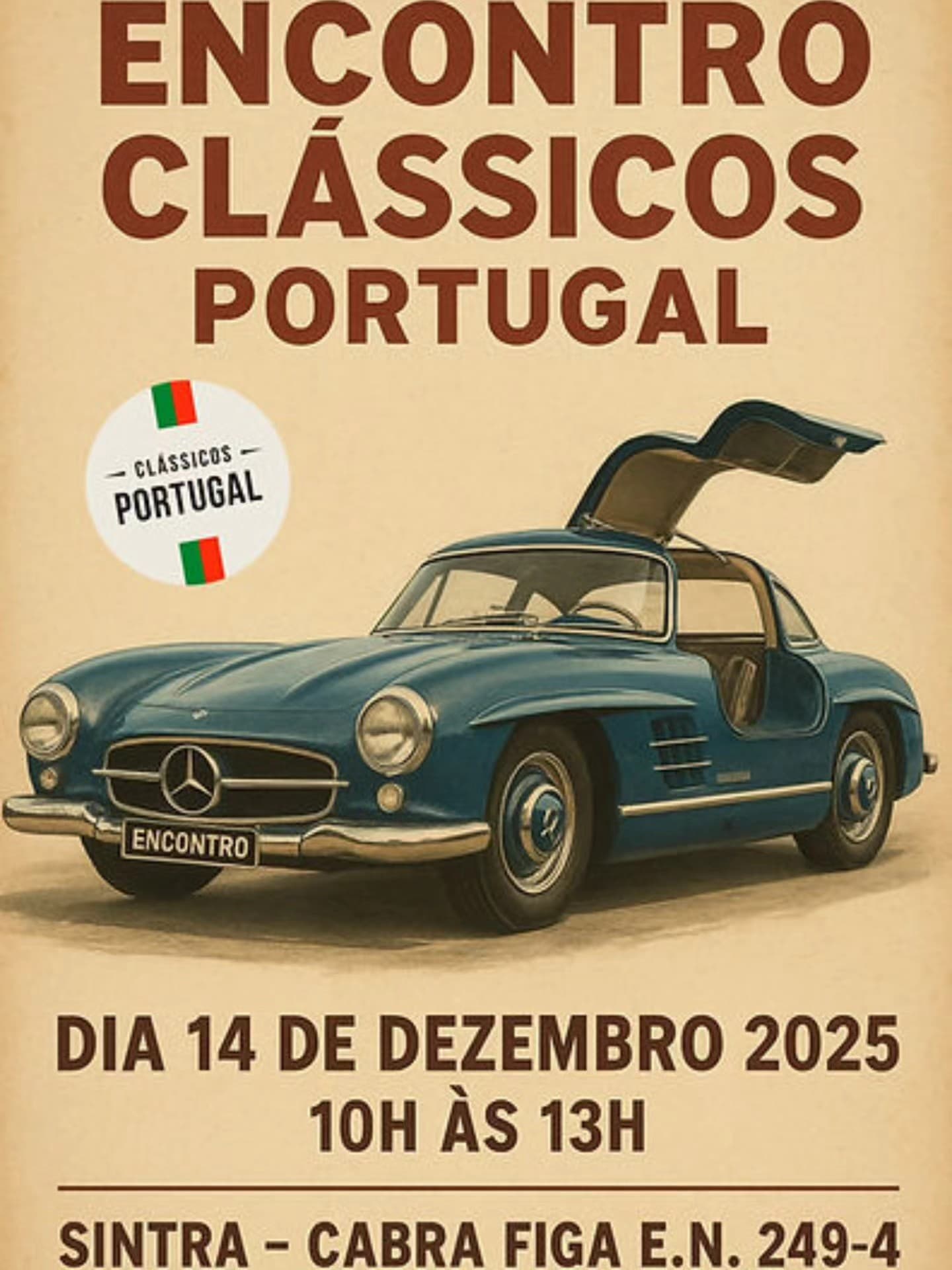 Encontro Clássicos Portugal - Dezembro 2025