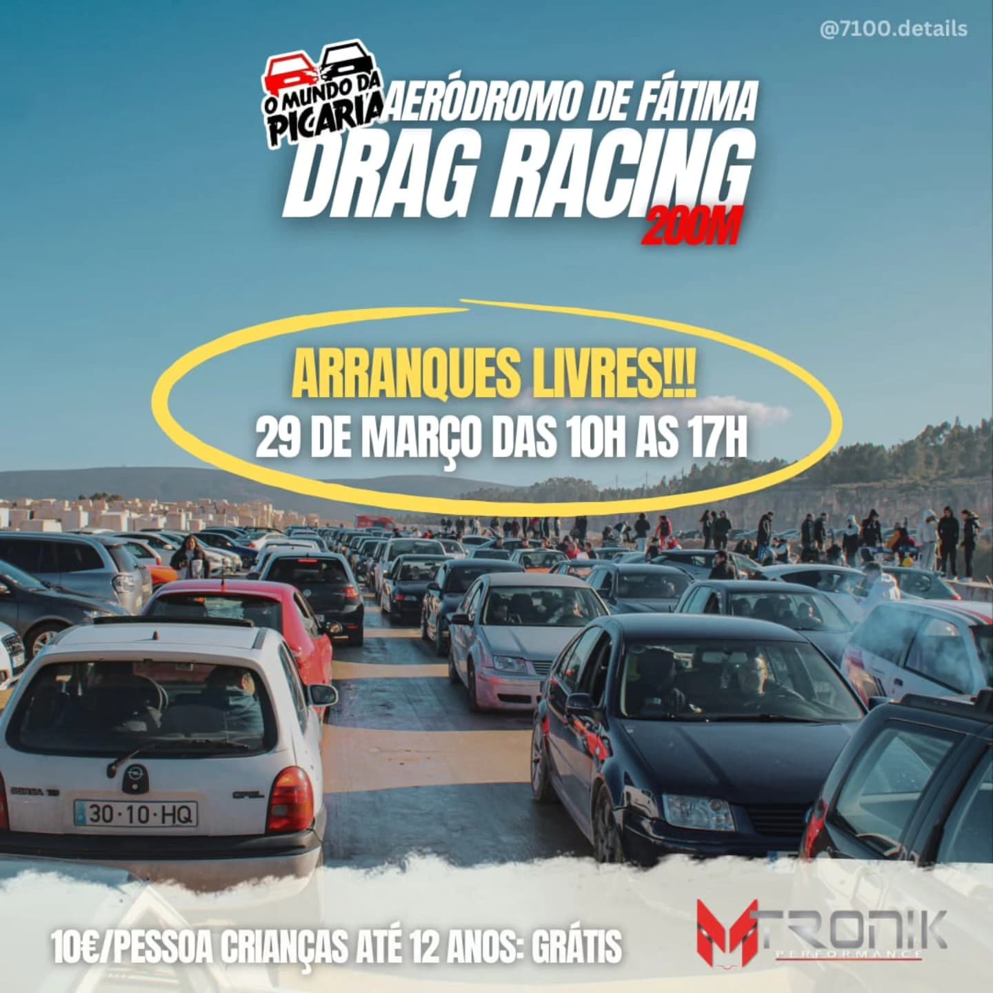 Drag Racing Mundo da Picaria - Arranques Livres 200m