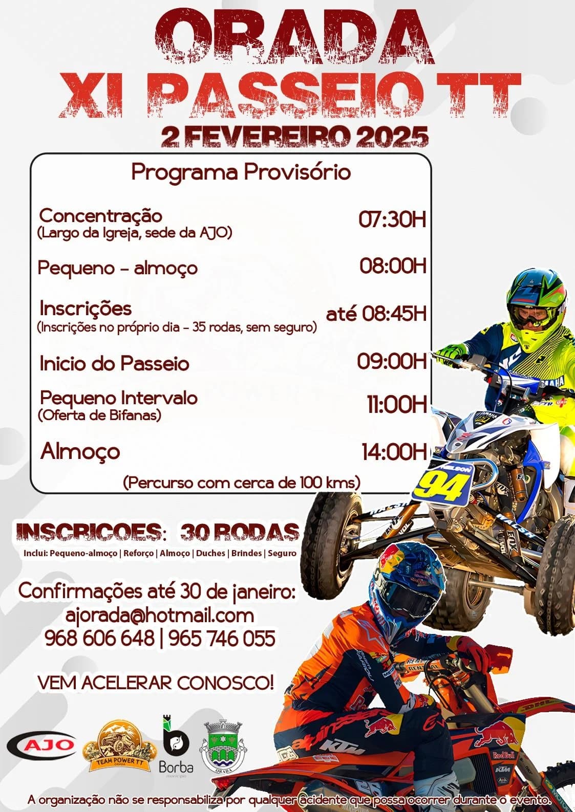6º Passeio TT Orada – Ajo Ajo