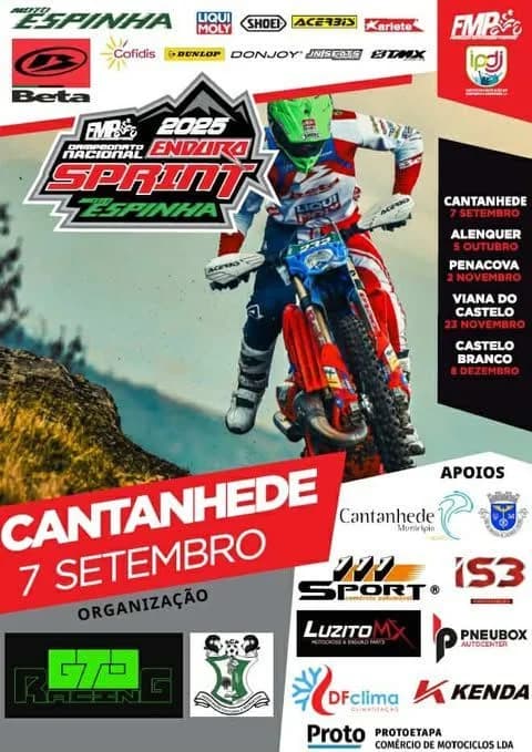 Campeonato Nacional Enduro Sprint – Prova 1 – Cantanhede