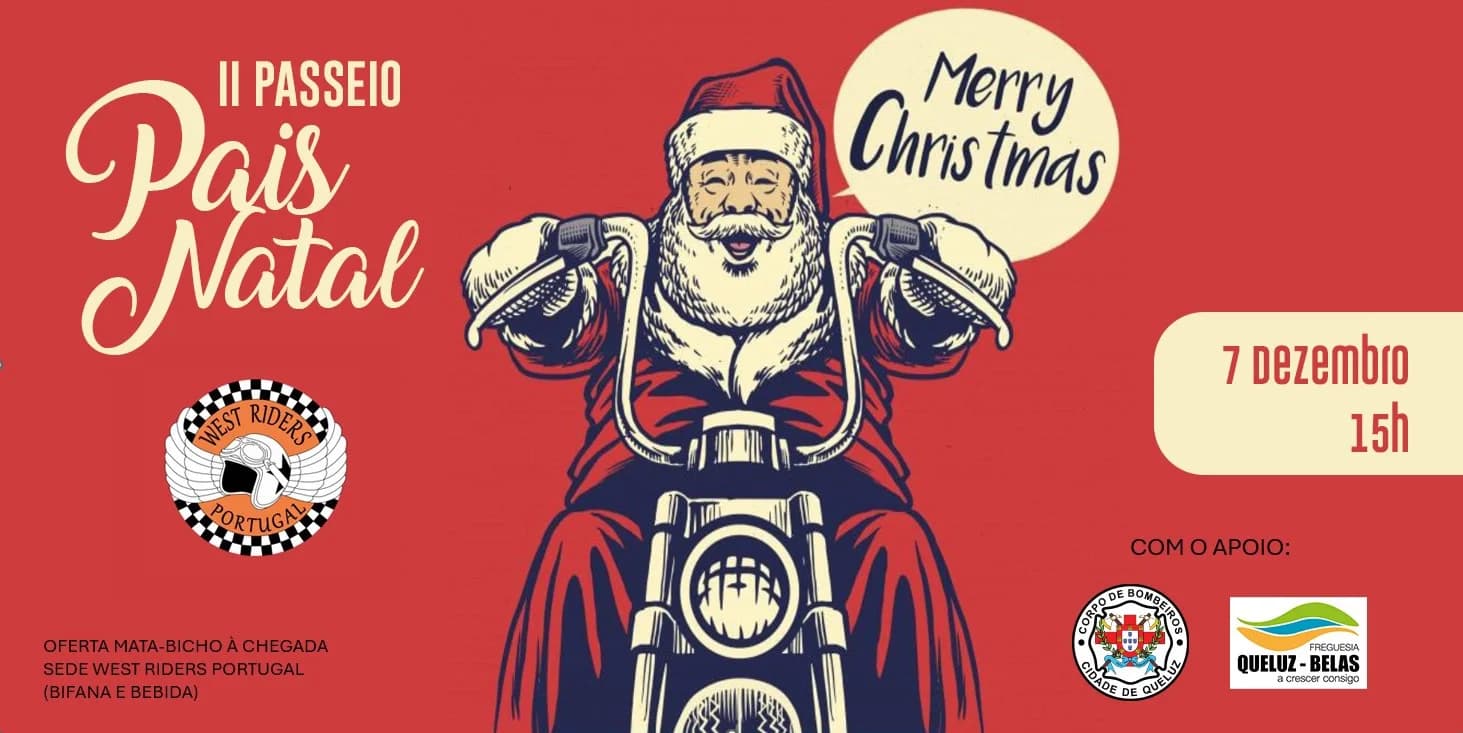 2º Passeio dos Pais Natal – West Riders Portugal