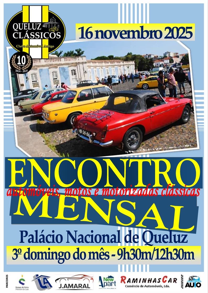 Encontro Mensal Queluz Clássicos 