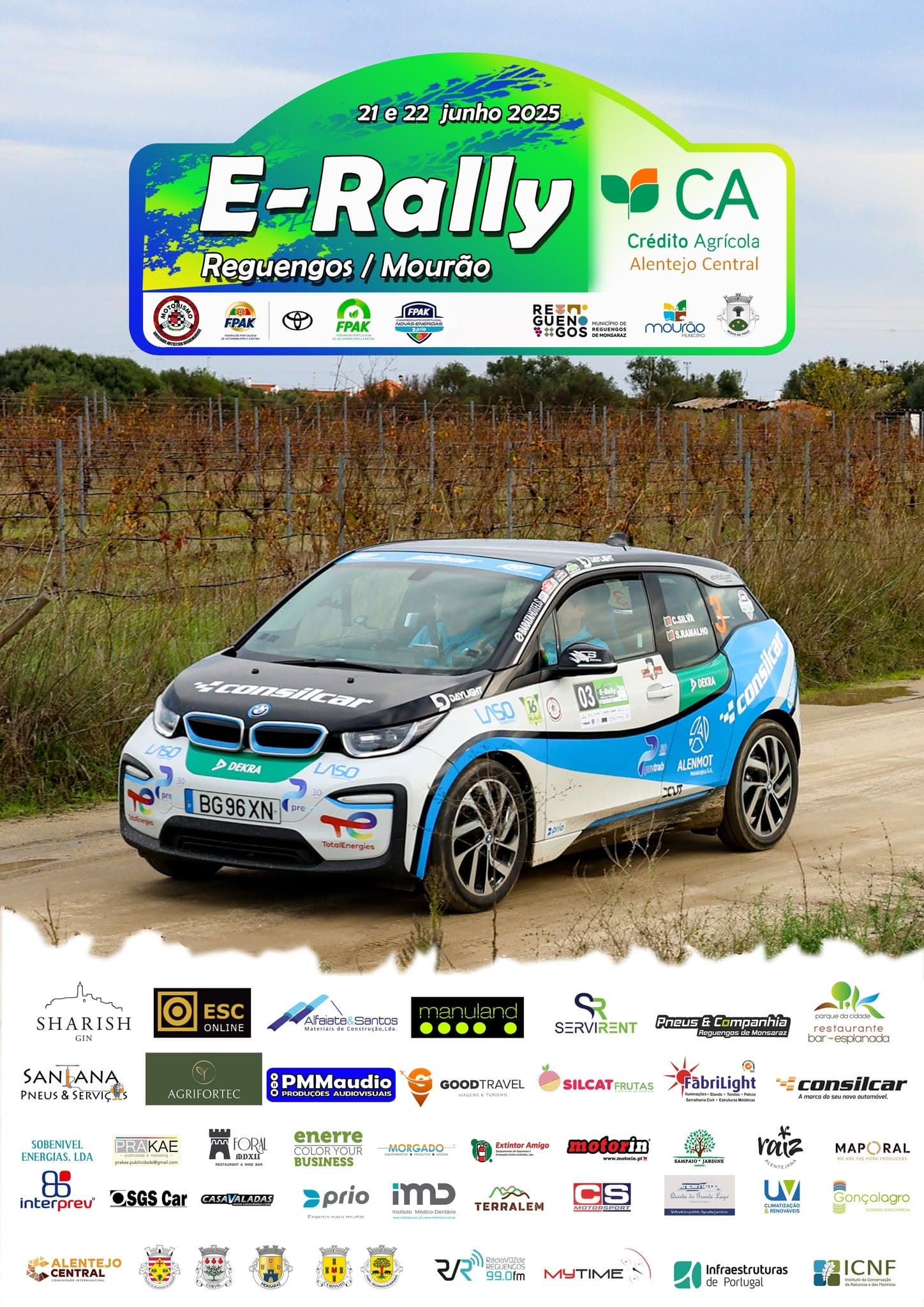 E-Rally Crédito Agrícola 2026 - Reguengos/Mourão