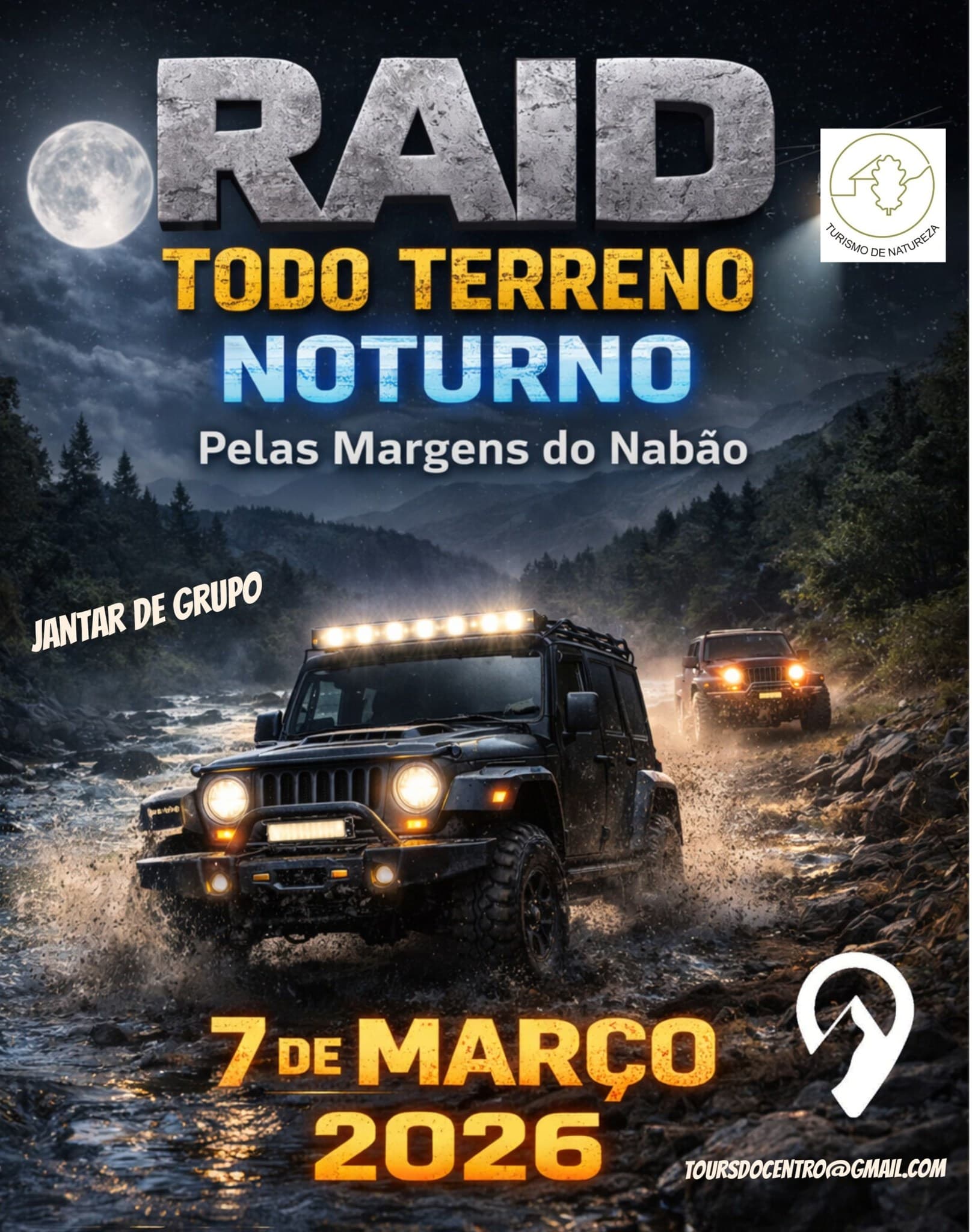 Raid TT Noturno Pelas Margens do Nabão