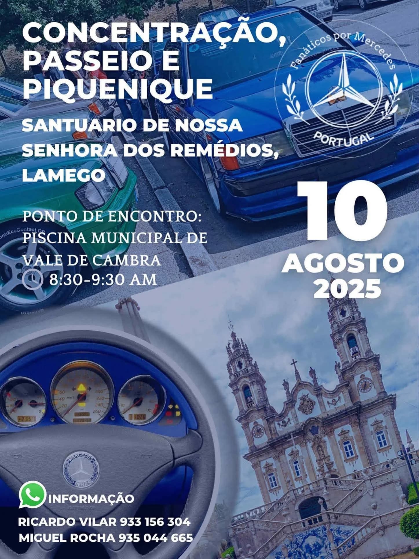 Concentração, Passeio e Piquenique – Fanáticos por Mercedes