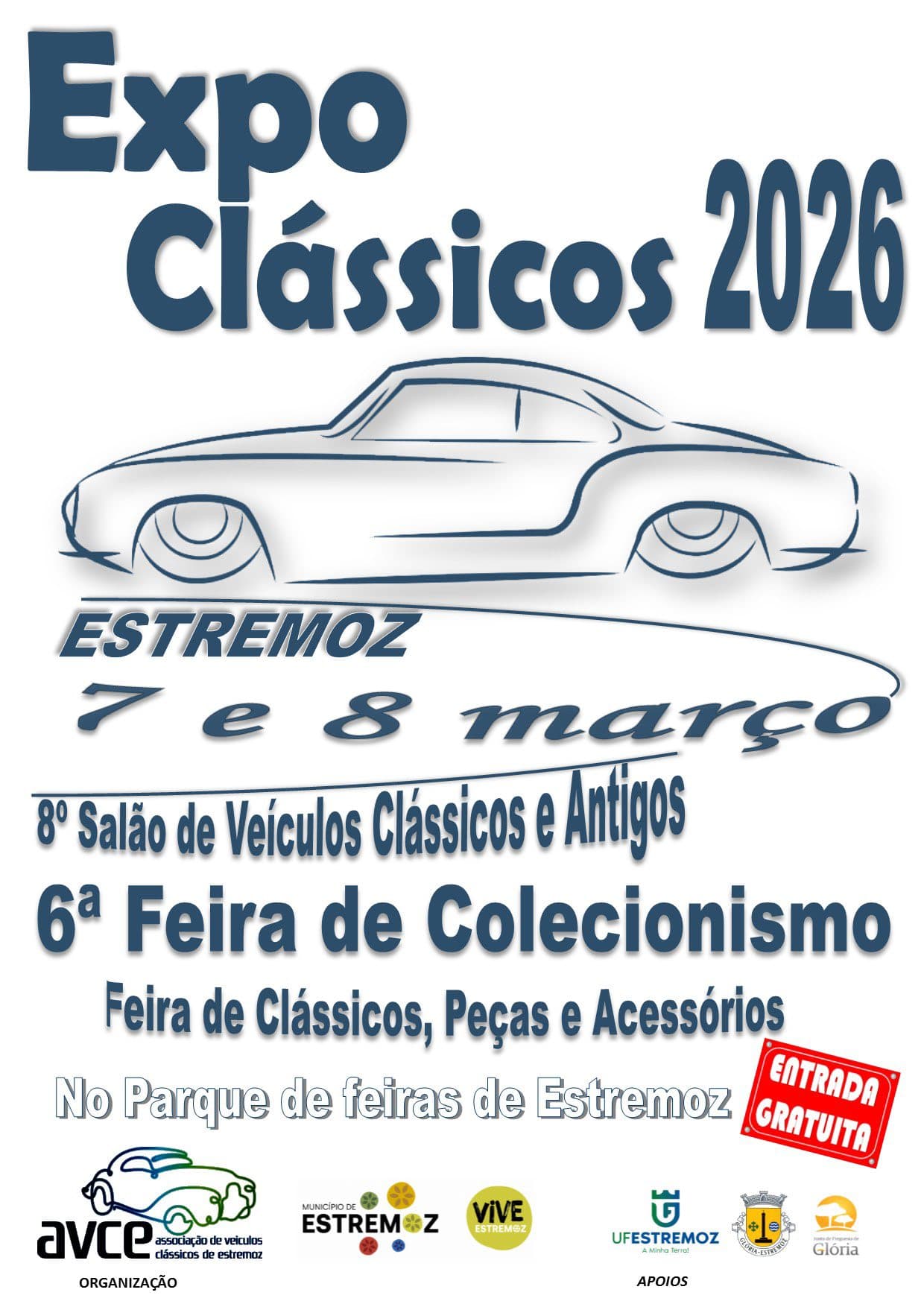 Expo Clássicos 2026 - 8º Salão de Veículos Clássicos e Antigos