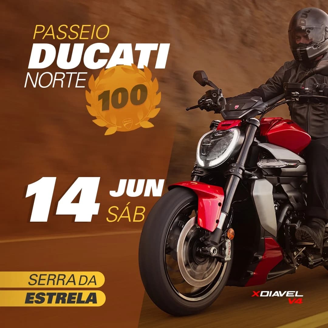 100º Passeio Ducati Norte
