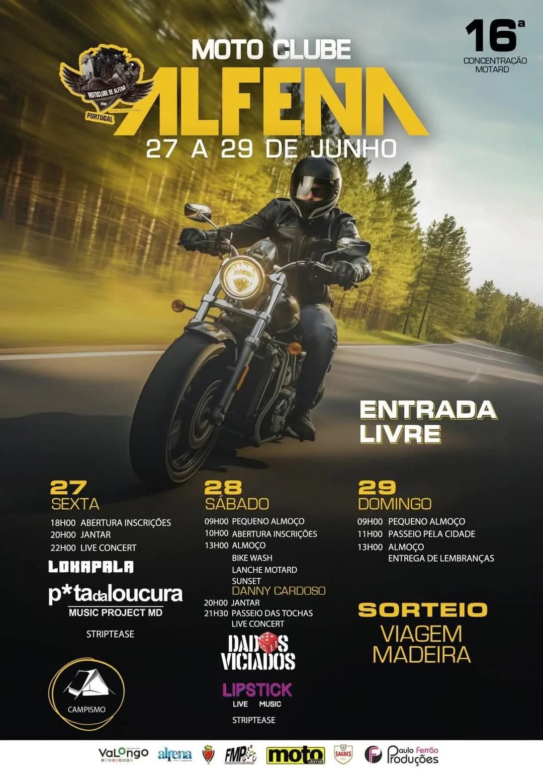 16ª Concentração Motard do Moto Clube de Alfena