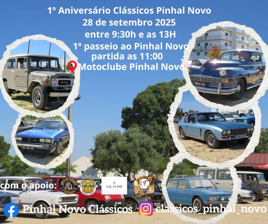 1º Aniversário Clássicos Pinhal Novo