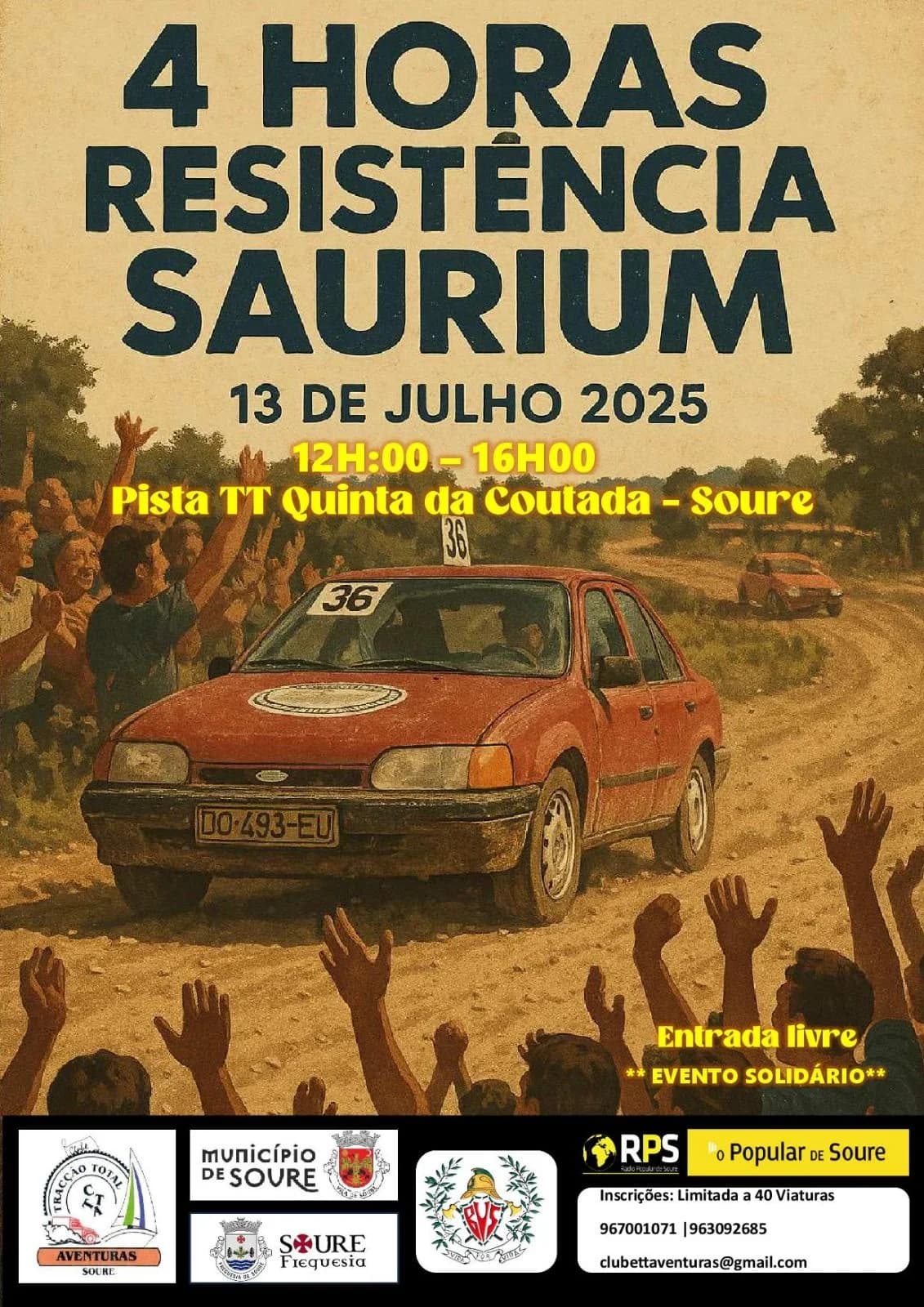4 Horas Resistência Saurium