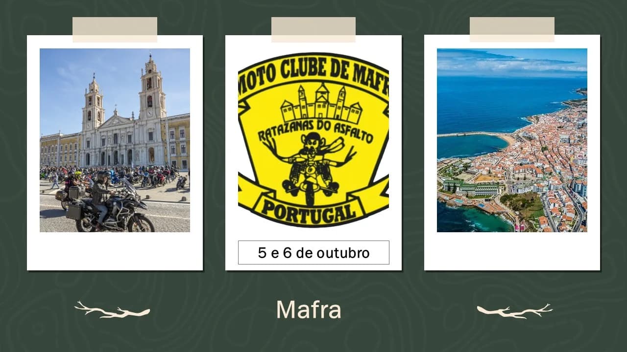 Passeio a Mafra – Mototurismo Do Centro
