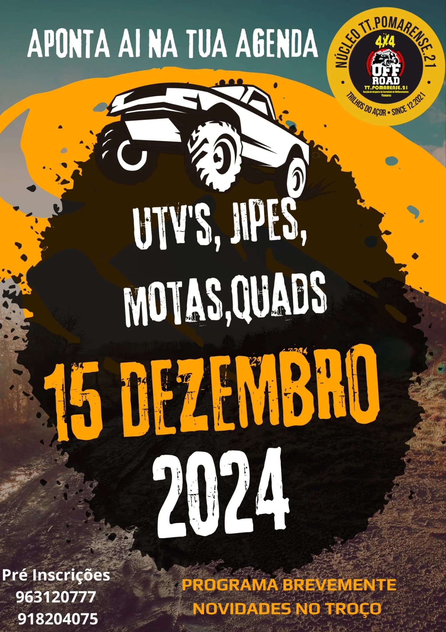 Encontro off-road – Núcleo Todo Terreno Pomarense